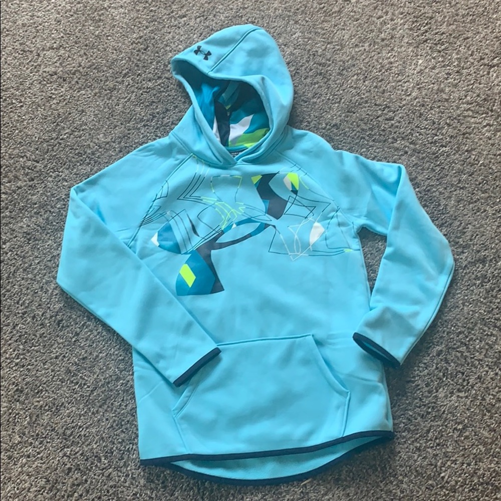 Youth Large Girls Under Armour sweatshirt